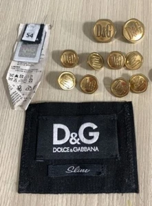 SET 10 Knöpfe Dolce & Gabbana original Vintage Knopf Ø 20 u. 15mm - Bild 1 von 10