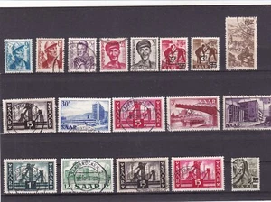 Lot Saar , gestempelt - Bild 1 von 1