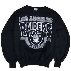Los Angeles Raiders logo Graphic Unisex Crewneck Sweatshirt vtg HN0290 - Picture 1 of 3