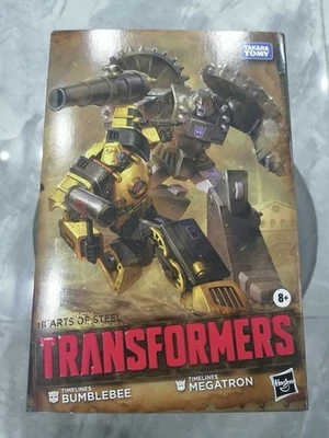 Transformers Timelines Comic Edition Megatron & Bumblebee Hasbro Brand New - Image 1 of 4