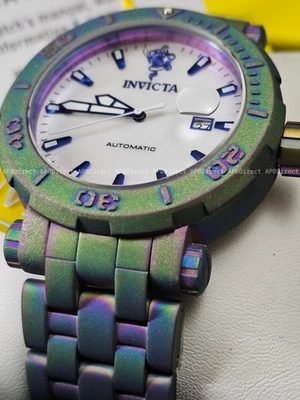 Invicta - SEA BASE #250 - Relógio masculino automático chapeado platina esfregão jateado - Imagem 1 de 4
