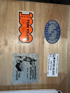 Lot Of 4 Coal Mining Stickers - Picture 1 of 10