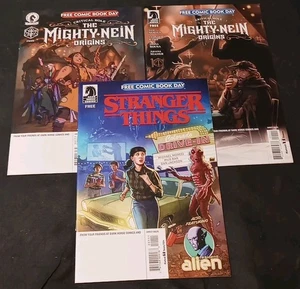 ⭐FREE COMIC BOOK DAY DARK HORSE COMICS LOT (3) STRANGER THINGS ALL NM - Picture 1 of 7