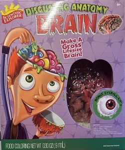 Scientific Explorer Disgusting Anatomy Brain Science Kit Kids Education Learning - Picture 1 of 2