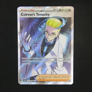 Colress's Tenacity 087/064 Arte Completo Ultra Raro Holo Fábula Envuelta - Imagen 1 de 2