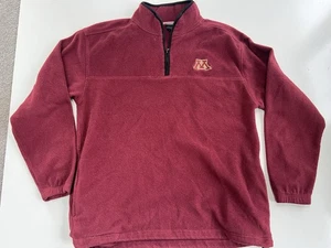 Pullover deportivo polar 1/4 cremallera "MINNESOTA GOLDEN GOPHERS" talla grande - Imagen 1 de 3