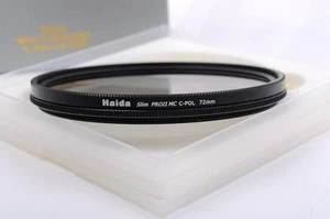 Haida CPL 46/49/52/55/58/62/67/72/77/82mm Slim PRO II MC C-POL Polarizing Filter - Picture 1 of 4
