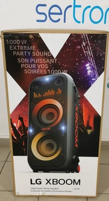 LG XBOOM XL9T Partylautsprecher, Bluetooth, Karaoke-Funktion, LED-Beleuchtung - Bild 1 von 2
