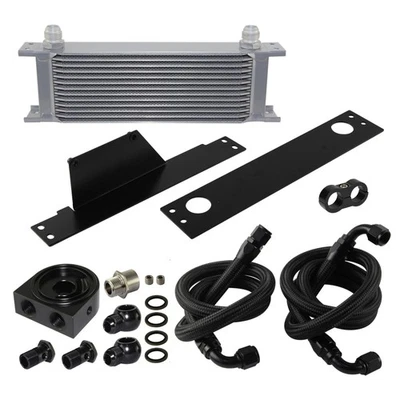 Kit de enfriador de aceite SL para 01-05 Subaru Impreza WRX/STi EJ20 EJ25 AN10 13 filas perno Foto 1 de 4