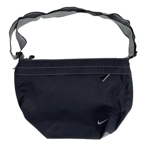 Nike Tote Bag Women's Training Travel Sports Casual Gray Expandable Nylon Bag - Picture 1 of 11