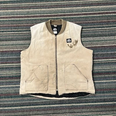 Chaleco Polar King by Key para Hombres 2XL Lona Aislado Cremallera Completa EE. UU. Ropa de Trabajo Beige Tostado Foto 1 de 4