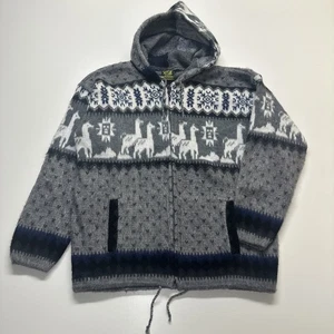Tejidos Ruminahui Zip Up Hoodie Medium - Picture 1 of 9