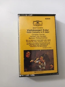 BEETHOVEN VIOLINKONZERT D-DUR VIOLIN CONCERTO IN D MAJOR CASSETTE - Bild 1 von 3