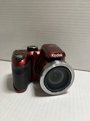 CÁMARA DIGITAL KODAK PIXPRO AZ401 roja probada pilas AA muy limpias Foto 1 de 4