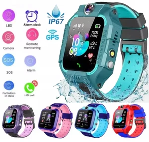Wasserdicht Kinder Smartwatch mit GPS & SOS – Telefon, Kamera, Micro SIM NEU - Bild 1 von 11