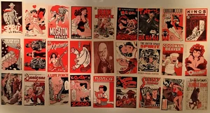Lot 27 Kitchen Sink Trading Cards 1989 Comics R Crumb Flash Gordon Lil Abner - Bild 1 von 2