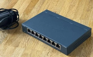 TP-Link TL-SG108 V8.0 | Commutateur Gigabit 8 ports | Boîtier métallique | Plug & Play - Photo 1/4