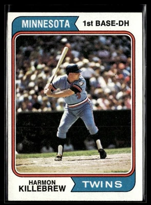 1974 Topps Harmon Killebrew EX/MT Set Break #400 - Image 1 of 2