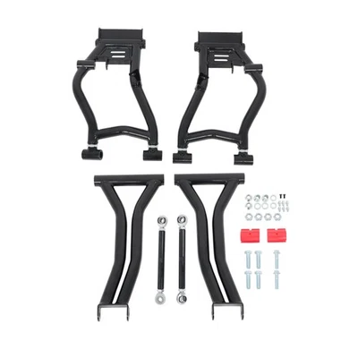 Brazos en A LABLT 2009-2013 2014 traseros negros desplazados de 1,5" para Polaris RZR 800 4/800 S Foto 1 de 4