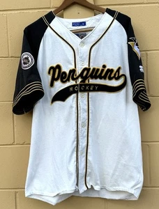Vintage Starter NHL Pittsburgh Penguins Jersey - Picture 1 of 6