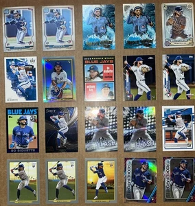 Bo Bichette 28 Card Lot RC’s•refractors•inserts•chrome•heritage Investor Lot! - Picture 1 of 11