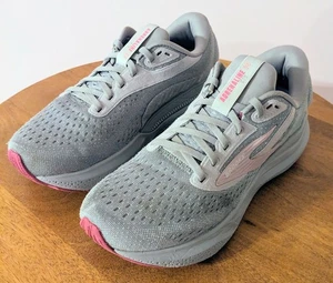 Brooks Women's 7.5 Wide D Adrenaline GTS 24 Running Shoes Gray 1204261D019 - Picture 1 of 18