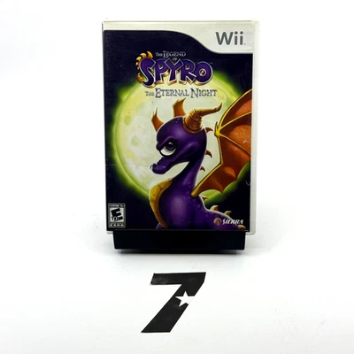 Legend of Spyro: The Eternal Night(任天堂 Wii,2007 年)完整 CIB 已测试 — 第 1/4 张图片