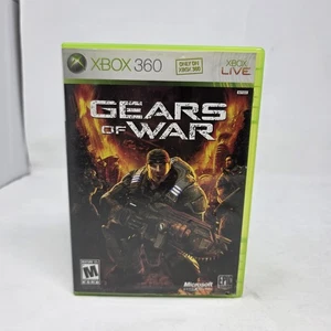 Gears of War (Xbox 360, 2008) Complete w/ Manual CIB Works Great Video Game - Picture 1 of 3
