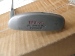 Putter Wilson Original 600 hoja forjado diestro vintage hombre - Imagen 1 de 5
