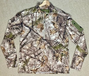 Suéter Cabela's Instinct Cuarto Cremallera Para Hombre Talla XL Zonz Bosques Camuflaje Caza - Imagen 1 de 17