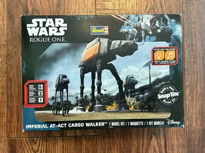Revell Star Wars Rogue One Imperial AT-ACT Cargo Walker Model Kit NIB READ - Image 1 of 4