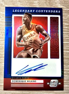 2021-22 Dominique Wilkins Contenders Optic Legendary Contenders Auto 48/75 - Bild 1 von 2