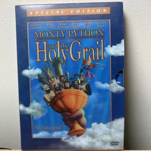 Monty Python and the Holy Grail DVD, HOLOGRAPHIC SLIPCASE,SPECIAL EDITION.2 Disc - Picture 1 of 10