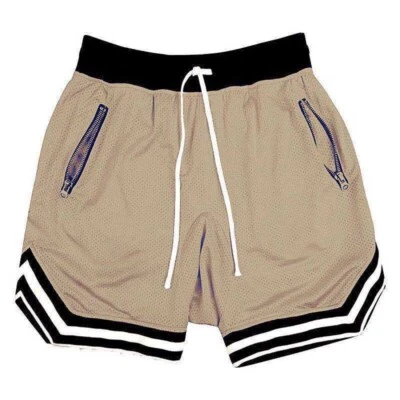 Men's Basketball Shorts Athletic Mesh Pockets Running Gym Workout Quick Dry  ' - Image 1 of 4