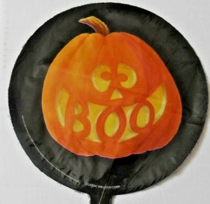HALLOWEEN CUTE PUMPKIN 8* foil balloon - Picture 1 of 1