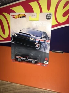 Hot Wheels PREMIUM - Car Culture ‘18 Dodge Challenger SRT Demon Black - Picture 1 of 10