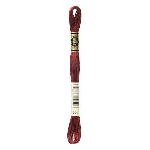 DMC Mouliné Stranded Cotton Embroidery Thread - Reds - Image 1 of 1