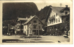 AK Ansichtskarte Traunkirchen Salzkammergut OÖ Fotokarte 1928 - Picture 1 of 1