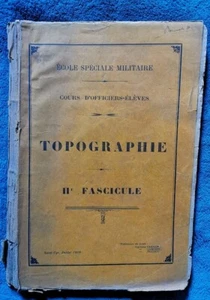 School Special Military Topography Vol. II 258P. Militaria Army 1919 - Picture 1 of 6