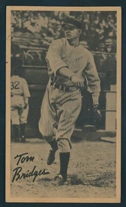 1937 Goudey Wide Pen Tom Bridges Tigers - Set Break - Picture 1 of 2