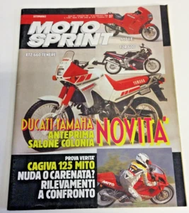 MOTOSPRINT 37/1990 PROVA VERITA' CAGIVA MITO 125 MALAGUTI RST 50 - Foto 1 di 9