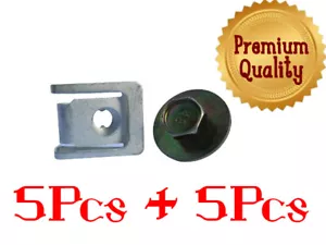 MERCEDES-BENZ PARAURTI PARAFANGO LATERALE GONNA PARAALA MONTAGGIO BULLONE/DADO A U CLIP 20 mm - Foto 1 di 12