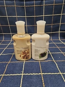 Bath & Body Works Black Raspberry Vanilla & Warm Vanilla Sugar Body Lotion 8oz - Picture 1 of 2