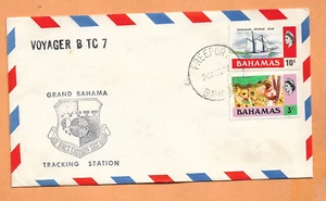 VOYAGER B TC-7 1977 BAHAMAS SPACE COVER - Picture 1 of 1