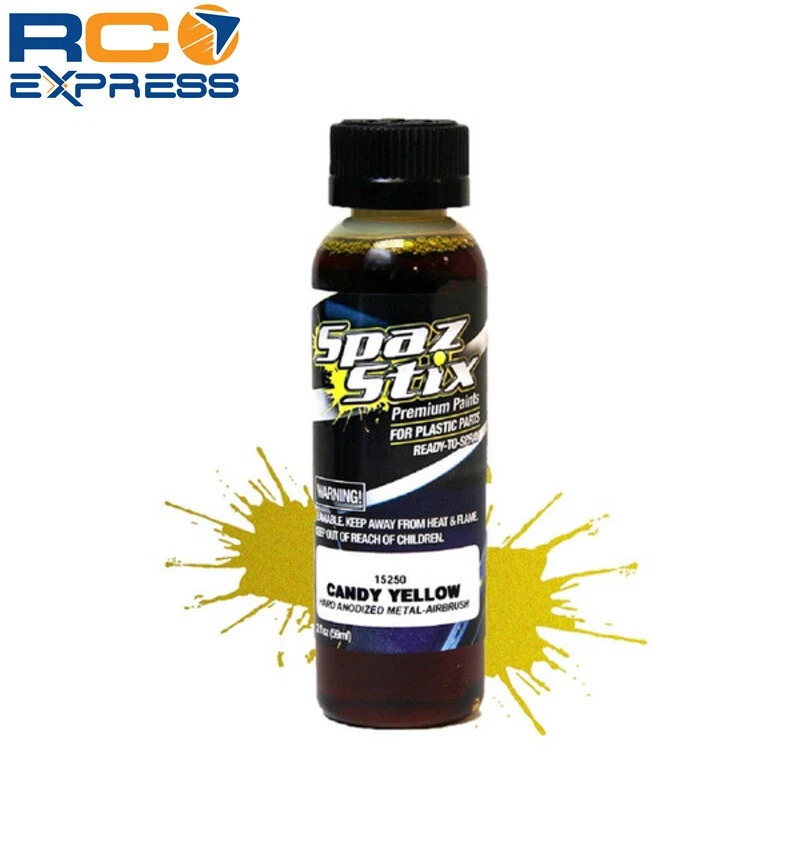 Garrafa Spaz Stix amarela doce aerógrafo pronta pintura 2 oz SZX15250 - Imagem 1 de 1