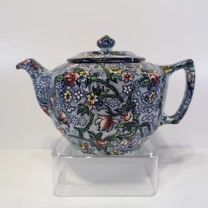 Ringtons Ltd Tea Merchants Chintz Teapot Maling Ware Algernon Newcastle Original - Picture 1 of 23