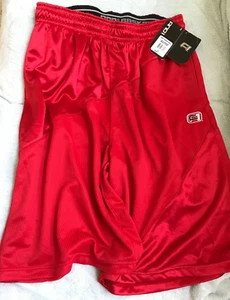 New NWT Mens Basketball Shorts And1 Red Size L - Picture 1 of 4