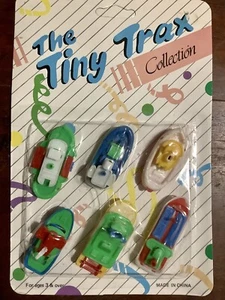 The Tiny Trax Collection Of 6 Mini Boats 5cm Long - Picture 1 of 4