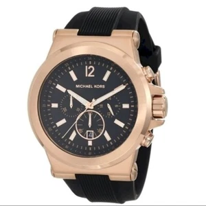 New Michael Kors MK8184 Classic Chronograph Black Dial Analog Quartz Men's Watch