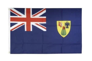 Turks- und Caicosinseln Hissflagge Fahnen Flaggen 60x90cm - Picture 1 of 1